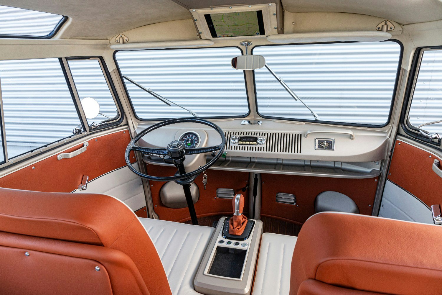 new electric vw bus interior